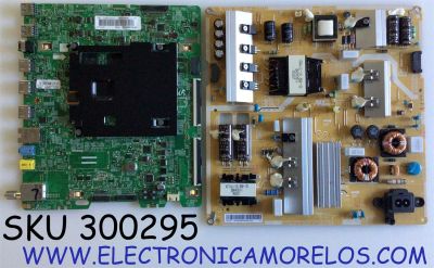 KIT DE TARJETAS PARA TV SAMSUNG / NUMERO DE PARTE MAIN BN94-10826P / BN41-02528A / BN97-10983B / FUENTE BN44-00807A / BN4400807A / L55S6_FHS / E301536 / PANEL CY-WK049HGLV2H / MODELO UN49KU650DFXZA / UN49KU650DFXZA FA01